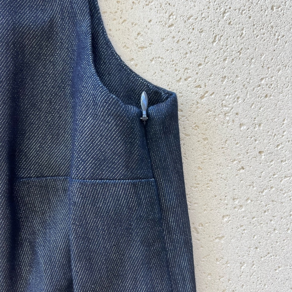 COS One-Shoulder Blue Dress - Picture 6 of 9